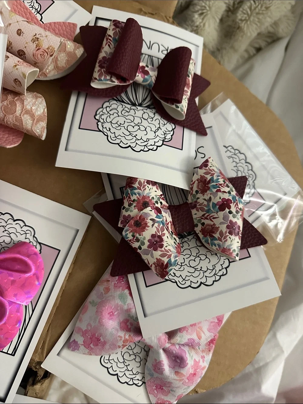 Pink Girls' Hair Bows - Assorted Pink Styles
